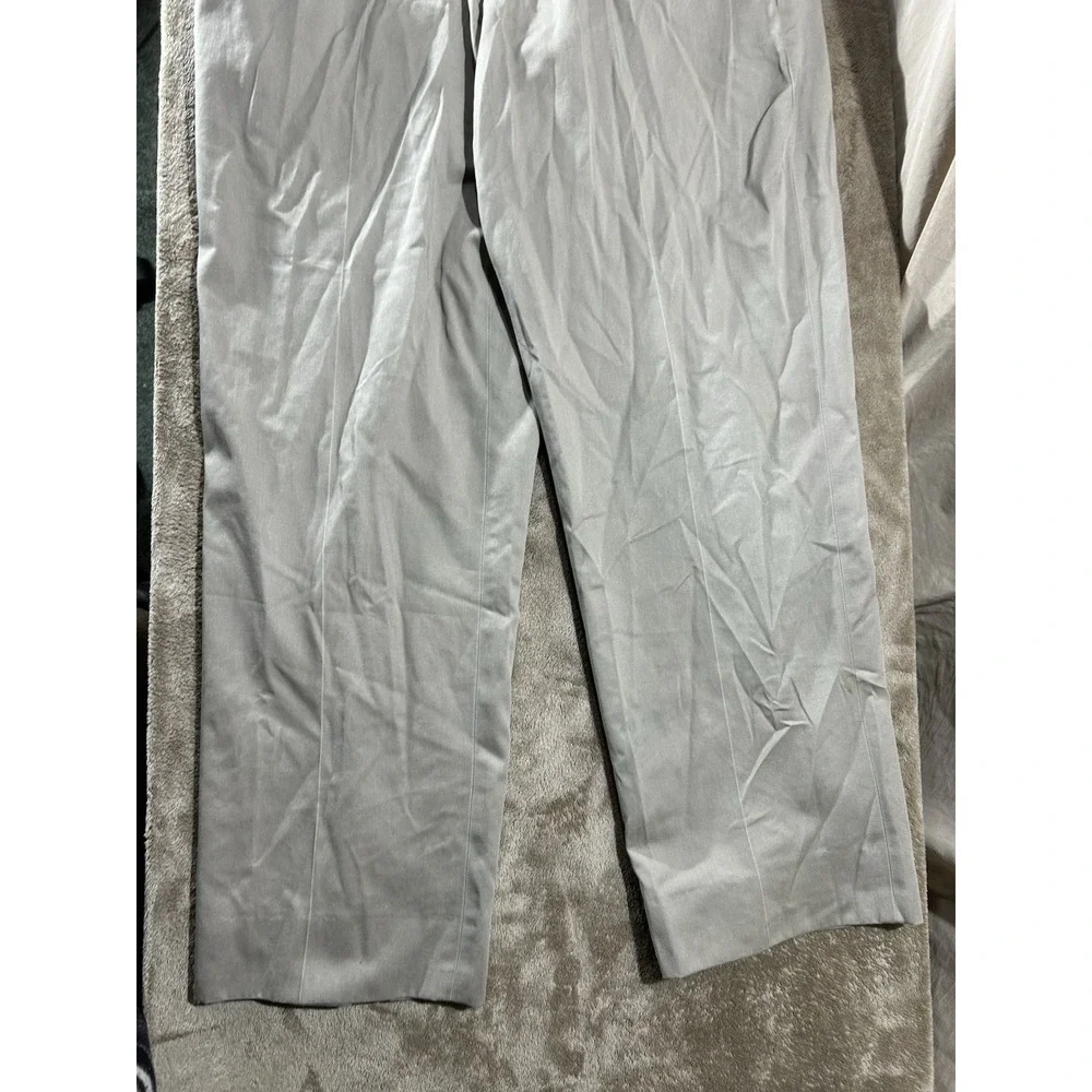 L.L.Bean Natural Fit Men's 34 Khaki Chino Dress Pants 100% Cotton Hong Kong